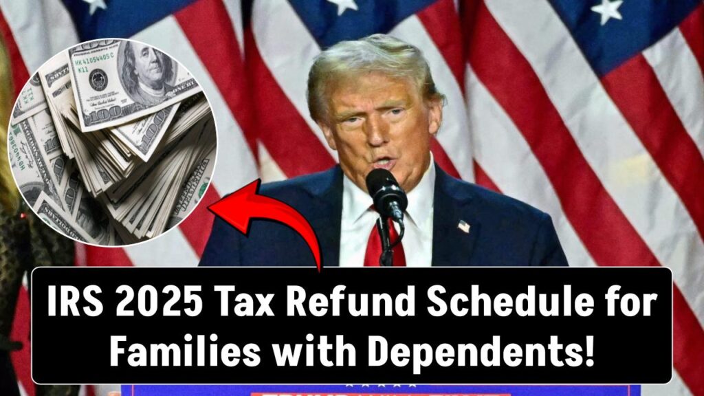 irs 2025 tax refund schedule