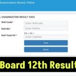 Bihar Board 12th Result 2025 check here