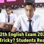 CBSE 12th English Exam 2025 Easy or Tricky Students React