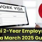 Dubai 2-Year Employment Visa Update March 2025